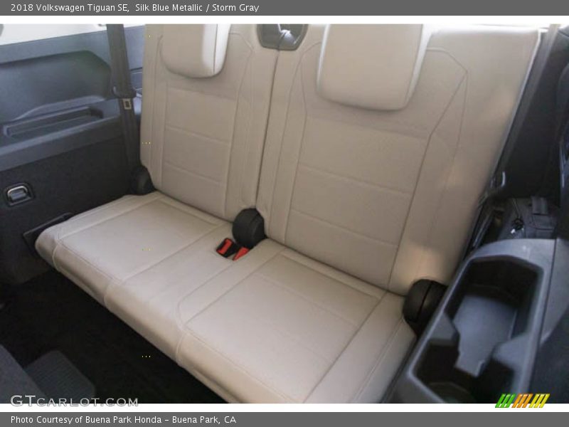 Silk Blue Metallic / Storm Gray 2018 Volkswagen Tiguan SE