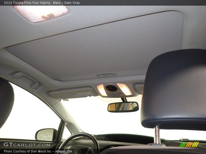 Black / Dark Gray 2013 Toyota Prius Four Hybrid