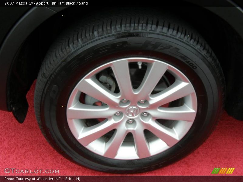 Brilliant Black / Sand 2007 Mazda CX-9 Sport