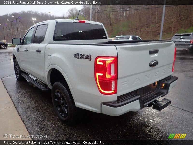 Cactus Gray Metallic / Ebony 2021 Ford Ranger XLT SuperCrew 4x4