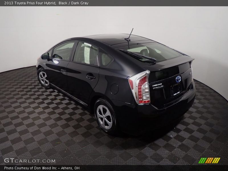 Black / Dark Gray 2013 Toyota Prius Four Hybrid