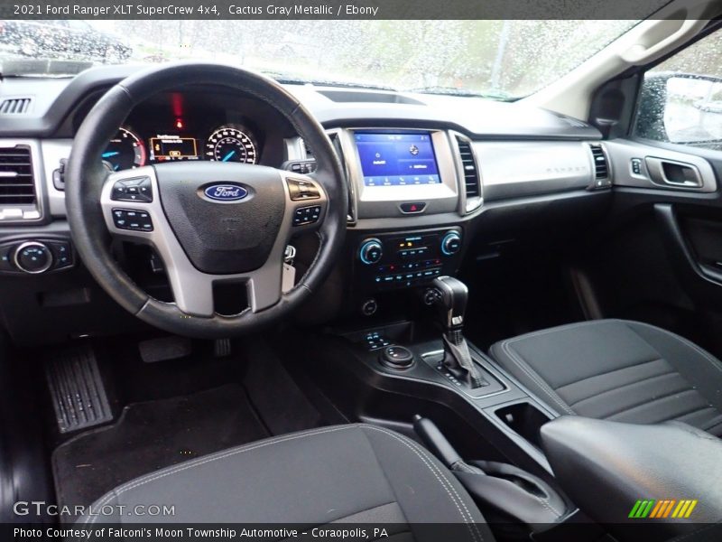 Cactus Gray Metallic / Ebony 2021 Ford Ranger XLT SuperCrew 4x4