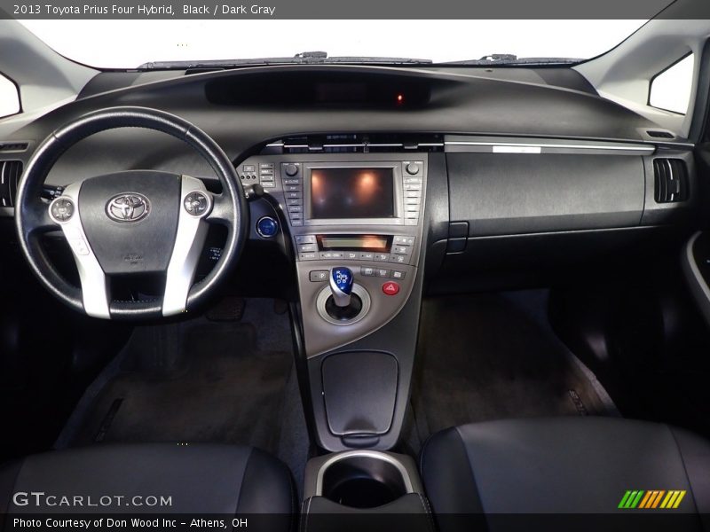 Black / Dark Gray 2013 Toyota Prius Four Hybrid