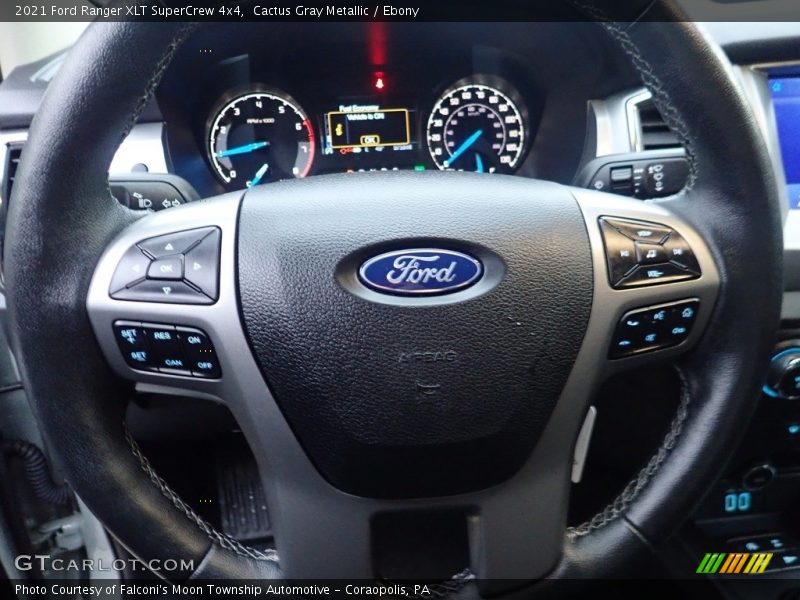 Cactus Gray Metallic / Ebony 2021 Ford Ranger XLT SuperCrew 4x4