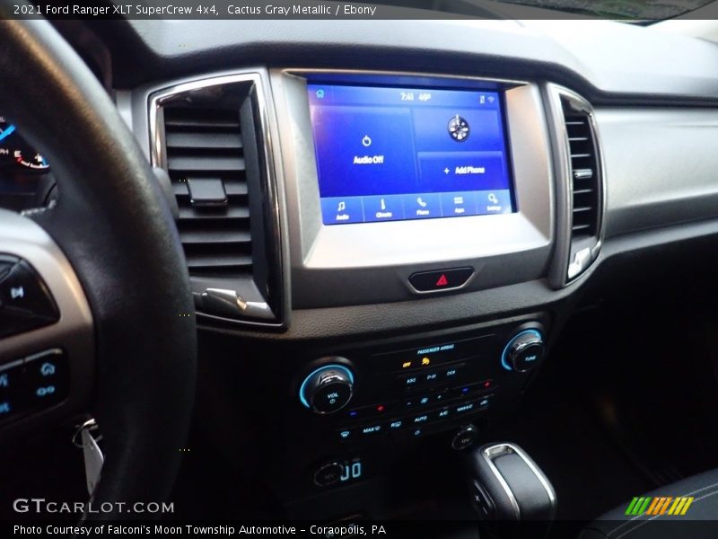 Cactus Gray Metallic / Ebony 2021 Ford Ranger XLT SuperCrew 4x4