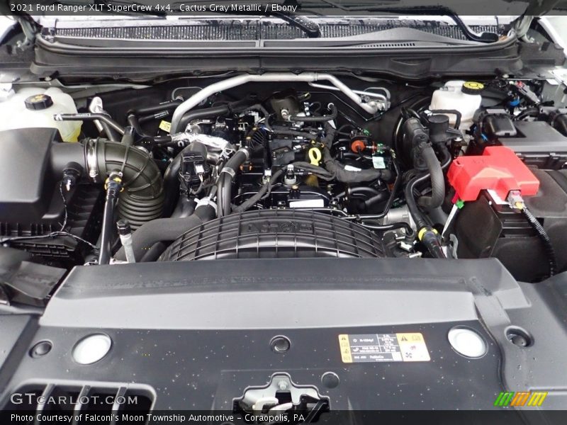Cactus Gray Metallic / Ebony 2021 Ford Ranger XLT SuperCrew 4x4