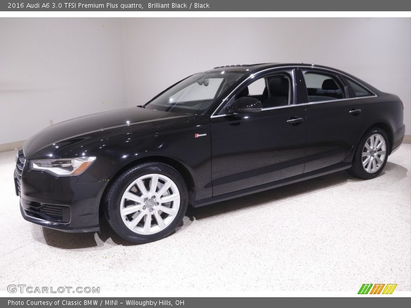 Brilliant Black / Black 2016 Audi A6 3.0 TFSI Premium Plus quattro