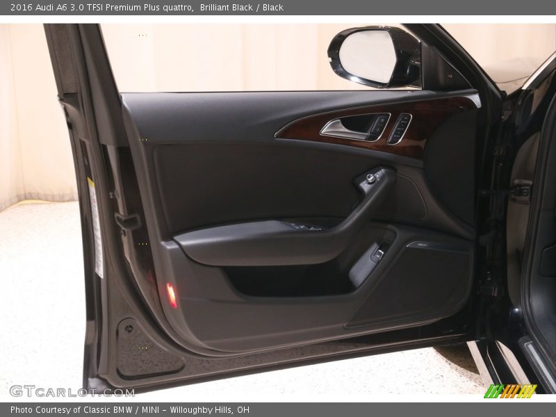Brilliant Black / Black 2016 Audi A6 3.0 TFSI Premium Plus quattro