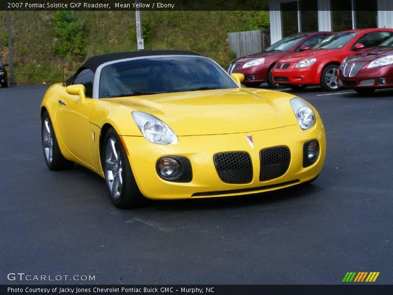 Mean Yellow / Ebony 2007 Pontiac Solstice GXP Roadster
