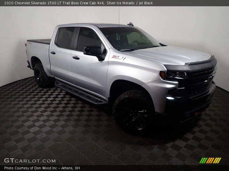 Silver Ice Metallic / Jet Black 2020 Chevrolet Silverado 1500 LT Trail Boss Crew Cab 4x4