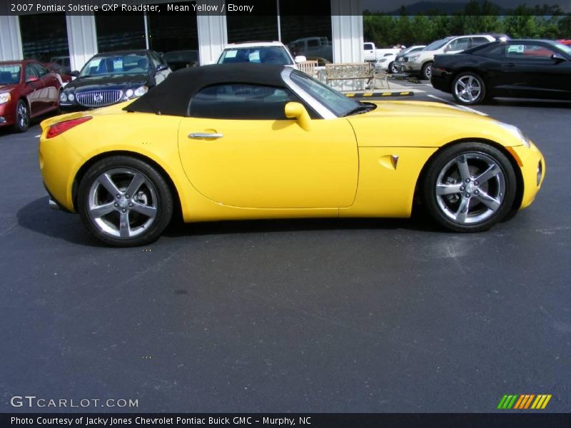 Mean Yellow / Ebony 2007 Pontiac Solstice GXP Roadster
