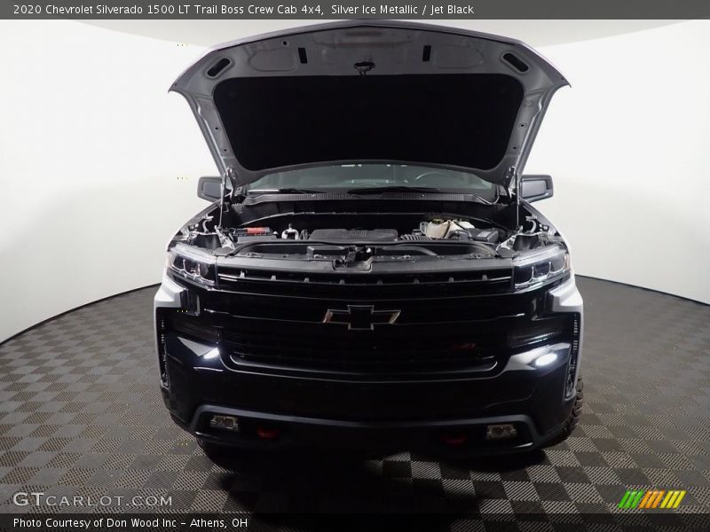 Silver Ice Metallic / Jet Black 2020 Chevrolet Silverado 1500 LT Trail Boss Crew Cab 4x4