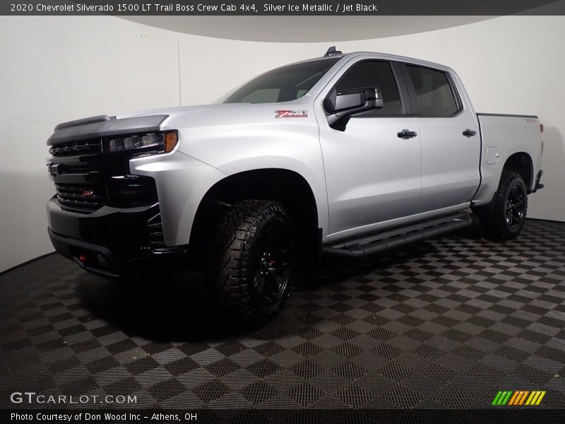 Silver Ice Metallic / Jet Black 2020 Chevrolet Silverado 1500 LT Trail Boss Crew Cab 4x4