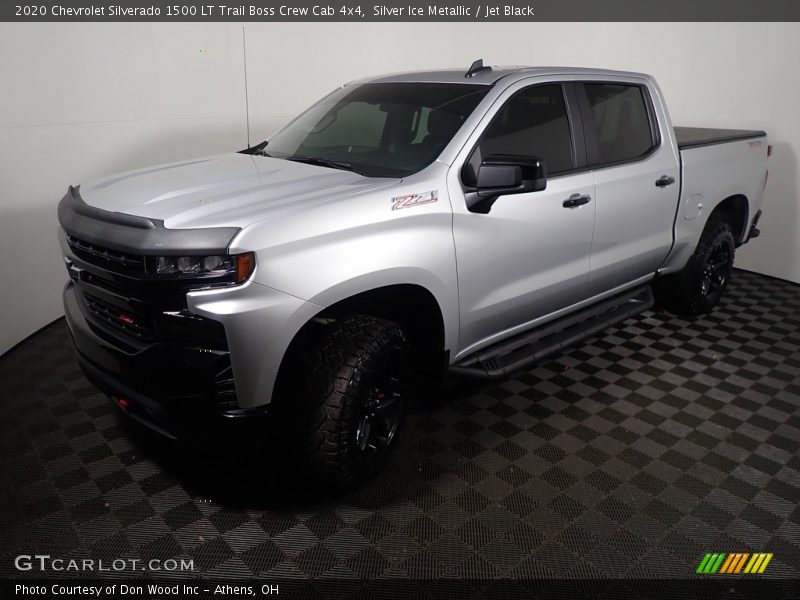Silver Ice Metallic / Jet Black 2020 Chevrolet Silverado 1500 LT Trail Boss Crew Cab 4x4