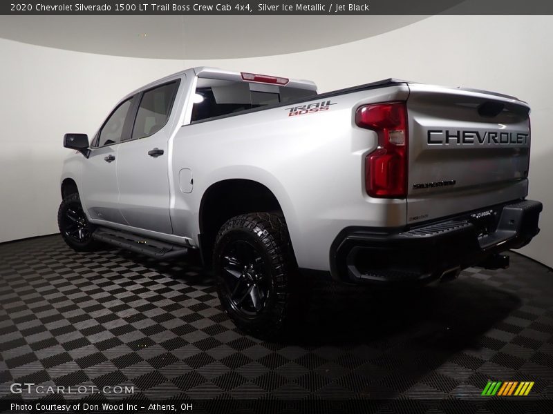 Silver Ice Metallic / Jet Black 2020 Chevrolet Silverado 1500 LT Trail Boss Crew Cab 4x4