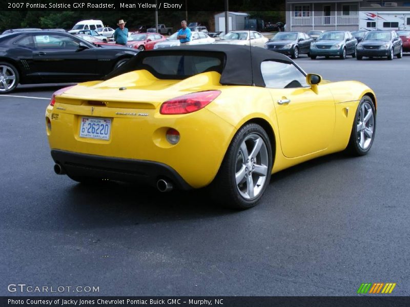 Mean Yellow / Ebony 2007 Pontiac Solstice GXP Roadster