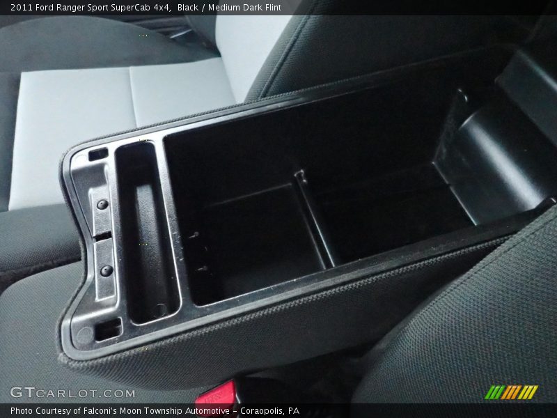 Black / Medium Dark Flint 2011 Ford Ranger Sport SuperCab 4x4