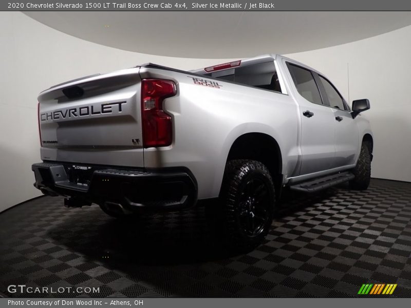 Silver Ice Metallic / Jet Black 2020 Chevrolet Silverado 1500 LT Trail Boss Crew Cab 4x4