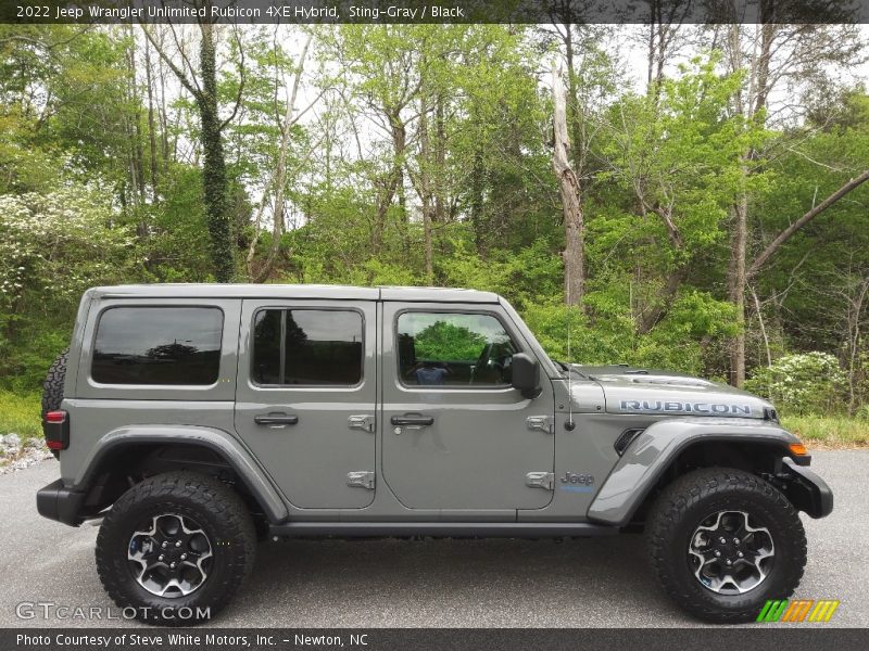  2022 Wrangler Unlimited Rubicon 4XE Hybrid Sting-Gray