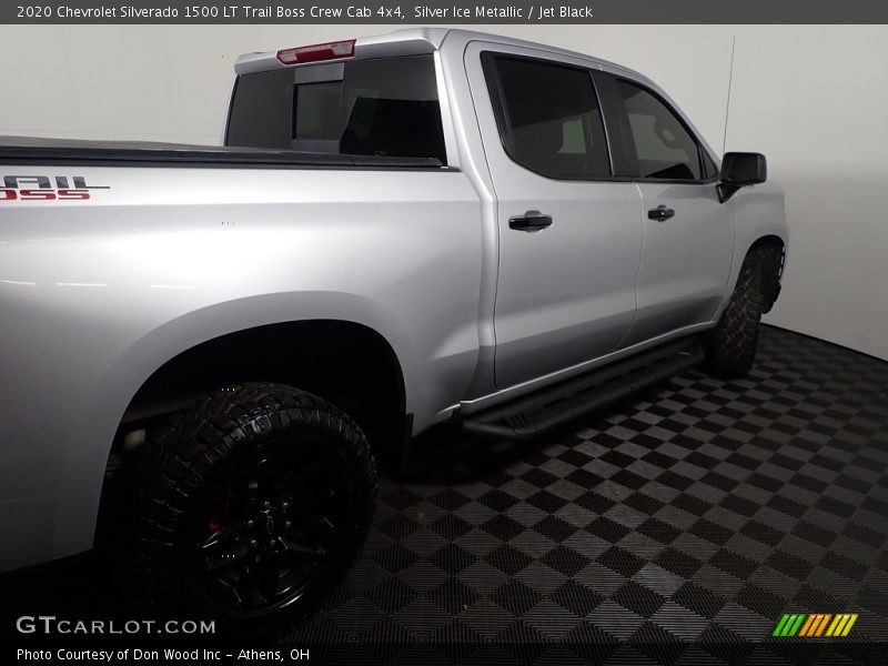 Silver Ice Metallic / Jet Black 2020 Chevrolet Silverado 1500 LT Trail Boss Crew Cab 4x4