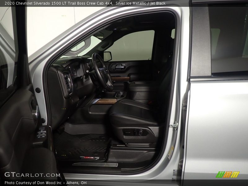 Silver Ice Metallic / Jet Black 2020 Chevrolet Silverado 1500 LT Trail Boss Crew Cab 4x4
