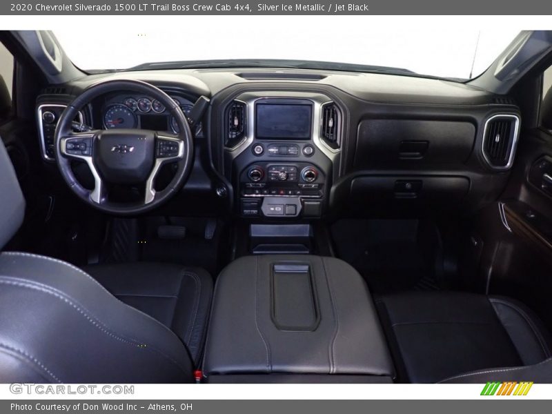 Silver Ice Metallic / Jet Black 2020 Chevrolet Silverado 1500 LT Trail Boss Crew Cab 4x4