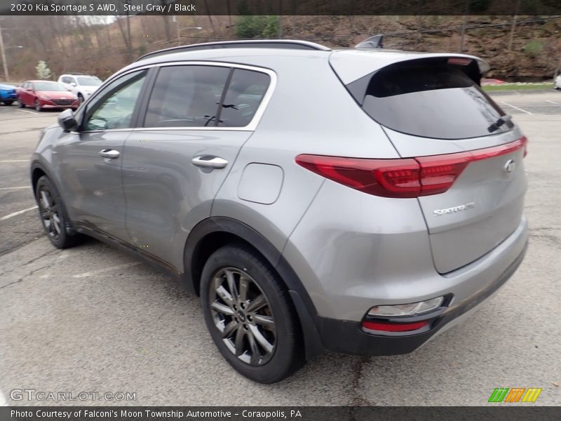 Steel Gray / Black 2020 Kia Sportage S AWD