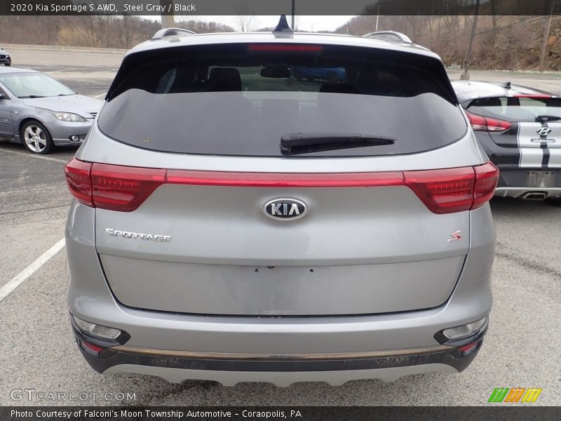 Steel Gray / Black 2020 Kia Sportage S AWD