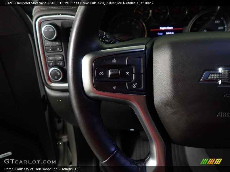 Silver Ice Metallic / Jet Black 2020 Chevrolet Silverado 1500 LT Trail Boss Crew Cab 4x4