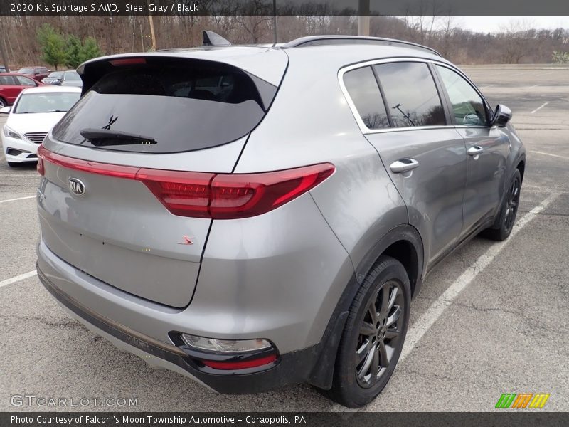 Steel Gray / Black 2020 Kia Sportage S AWD