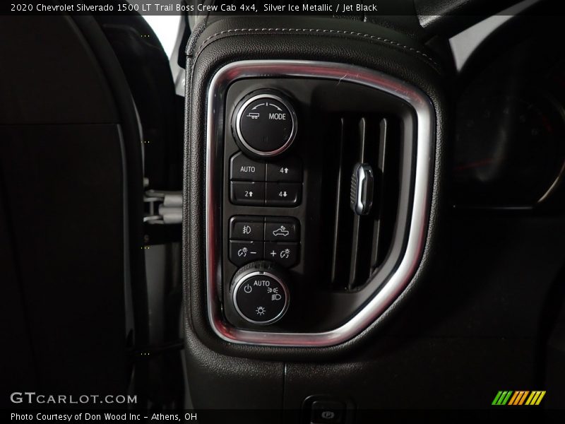 Silver Ice Metallic / Jet Black 2020 Chevrolet Silverado 1500 LT Trail Boss Crew Cab 4x4