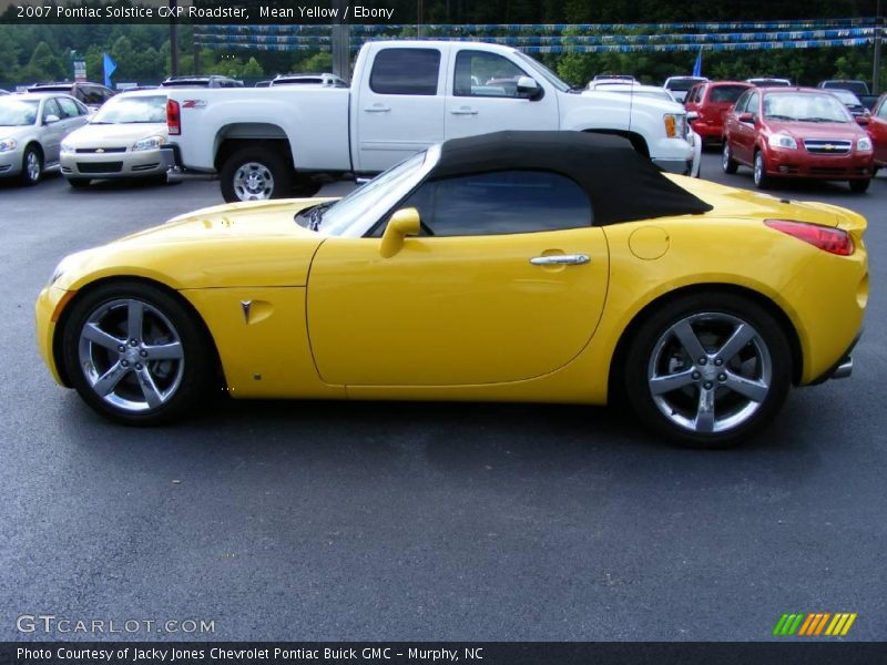 Mean Yellow / Ebony 2007 Pontiac Solstice GXP Roadster