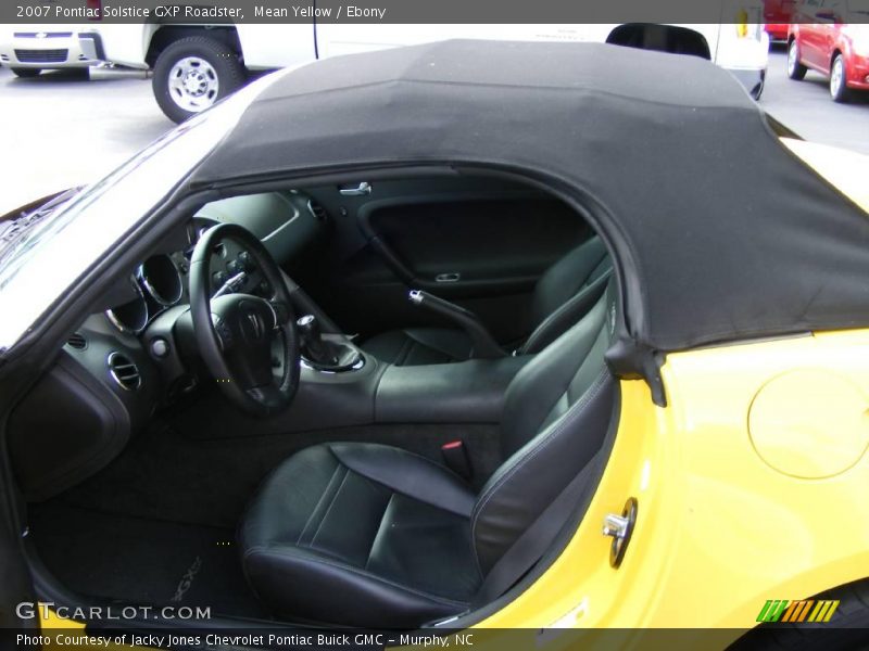 Mean Yellow / Ebony 2007 Pontiac Solstice GXP Roadster