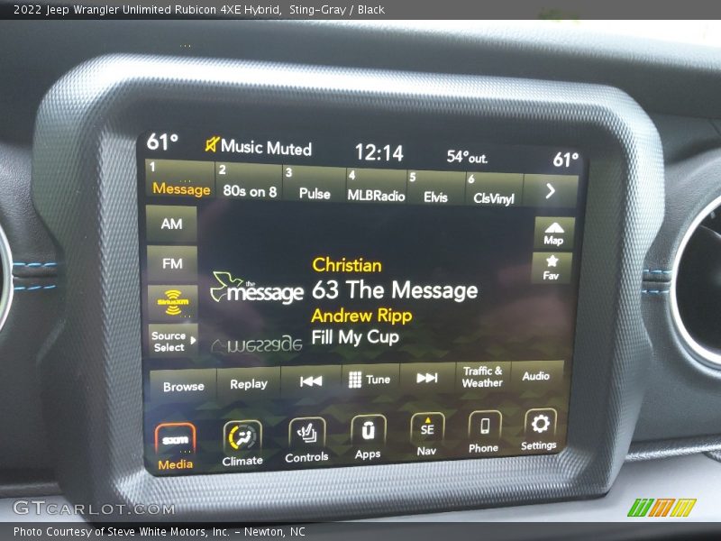 Sting-Gray / Black 2022 Jeep Wrangler Unlimited Rubicon 4XE Hybrid