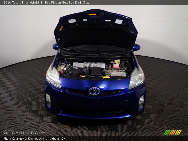 Blue Ribbon Metallic / Dark Gray 2010 Toyota Prius Hybrid III