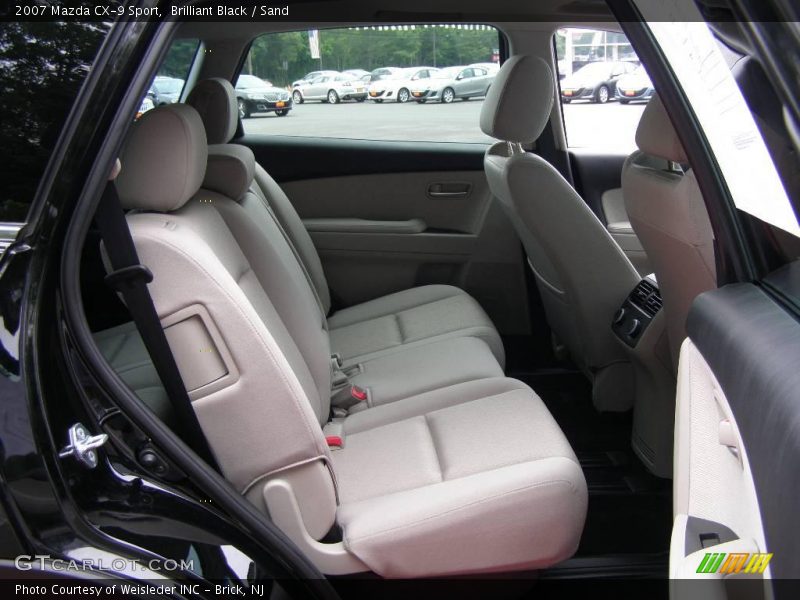 Brilliant Black / Sand 2007 Mazda CX-9 Sport