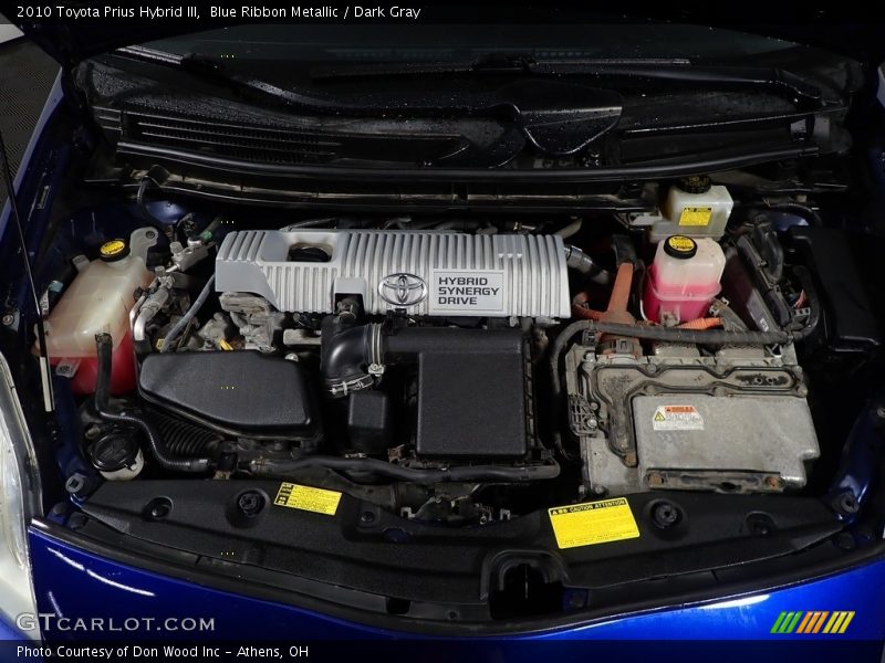 Blue Ribbon Metallic / Dark Gray 2010 Toyota Prius Hybrid III