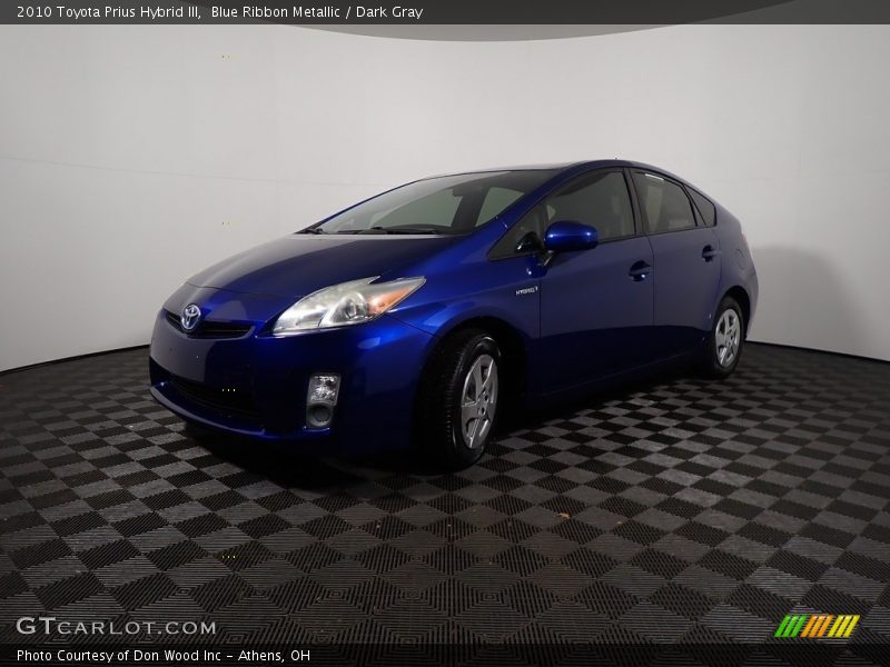 Blue Ribbon Metallic / Dark Gray 2010 Toyota Prius Hybrid III