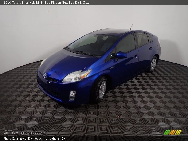 Blue Ribbon Metallic / Dark Gray 2010 Toyota Prius Hybrid III
