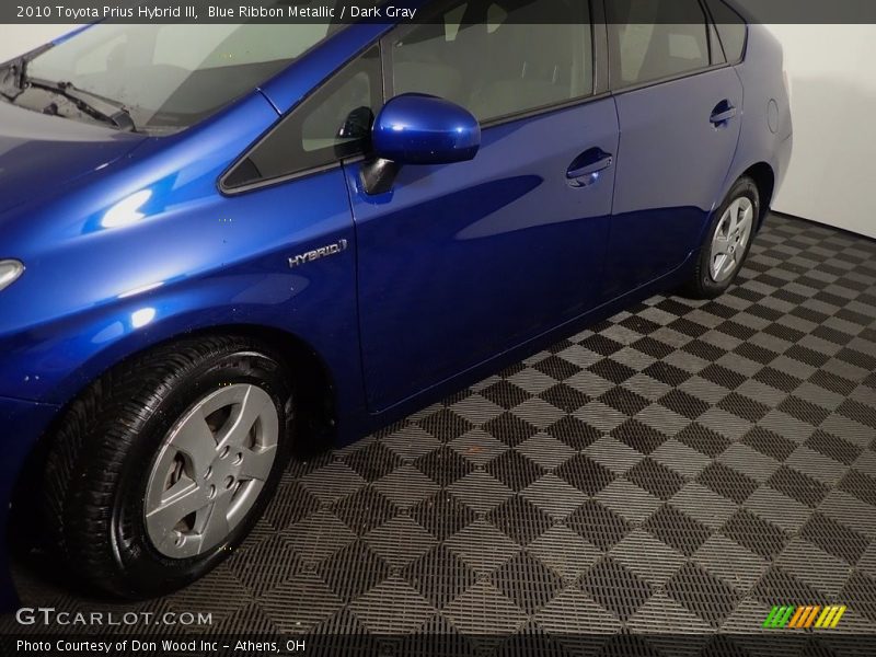 Blue Ribbon Metallic / Dark Gray 2010 Toyota Prius Hybrid III