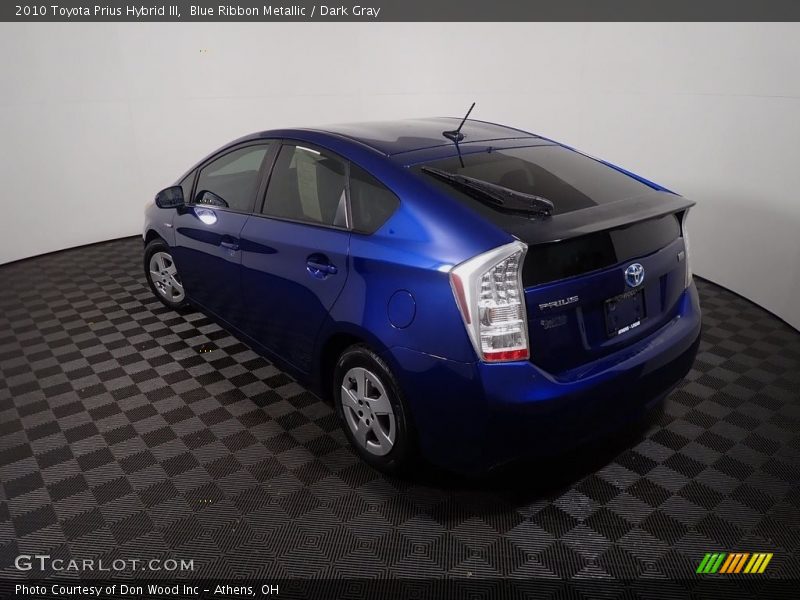 Blue Ribbon Metallic / Dark Gray 2010 Toyota Prius Hybrid III