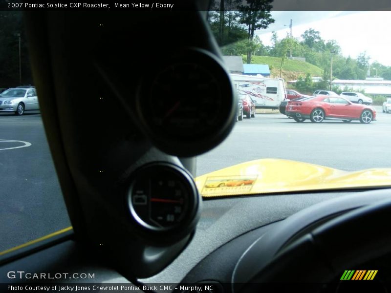Mean Yellow / Ebony 2007 Pontiac Solstice GXP Roadster