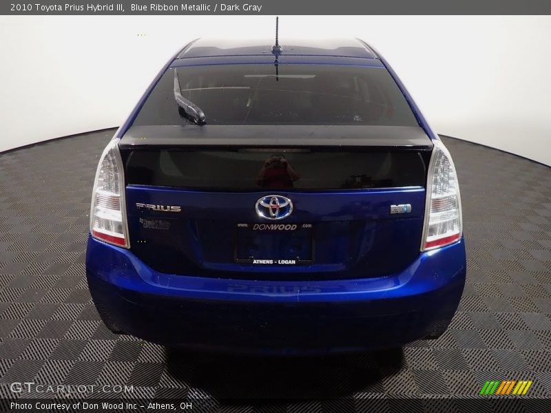 Blue Ribbon Metallic / Dark Gray 2010 Toyota Prius Hybrid III