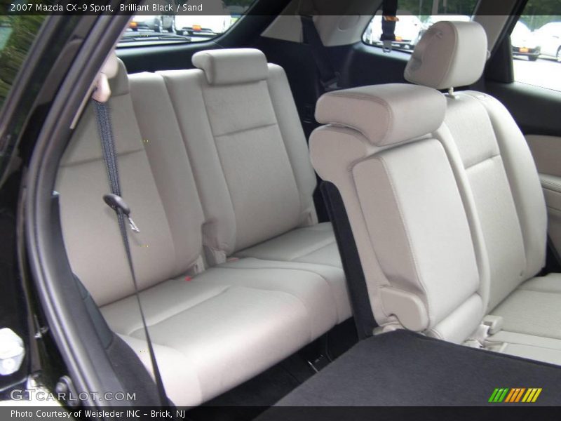 Brilliant Black / Sand 2007 Mazda CX-9 Sport