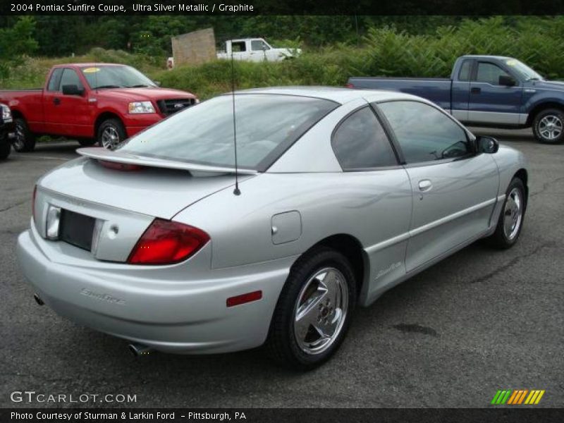 Ultra Silver Metallic / Graphite 2004 Pontiac Sunfire Coupe