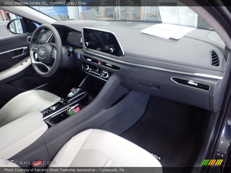 Portofino Gray / Gray 2022 Hyundai Sonata SEL