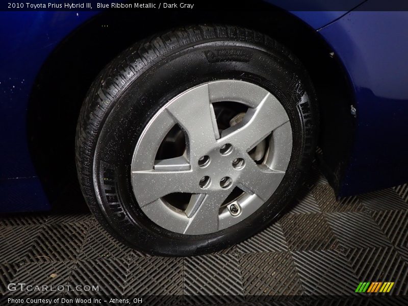 Blue Ribbon Metallic / Dark Gray 2010 Toyota Prius Hybrid III