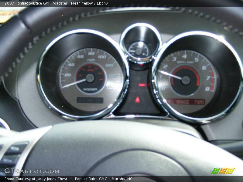 Mean Yellow / Ebony 2007 Pontiac Solstice GXP Roadster