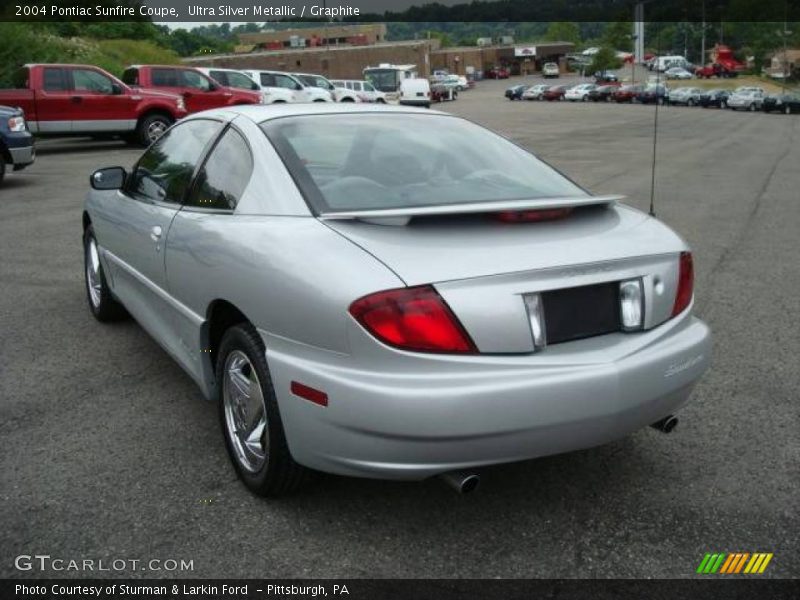 Ultra Silver Metallic / Graphite 2004 Pontiac Sunfire Coupe