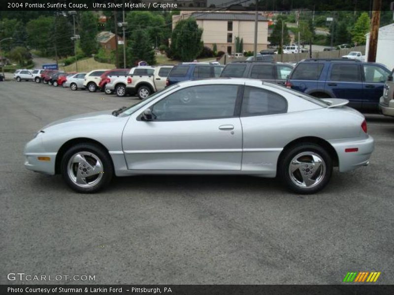 Ultra Silver Metallic / Graphite 2004 Pontiac Sunfire Coupe